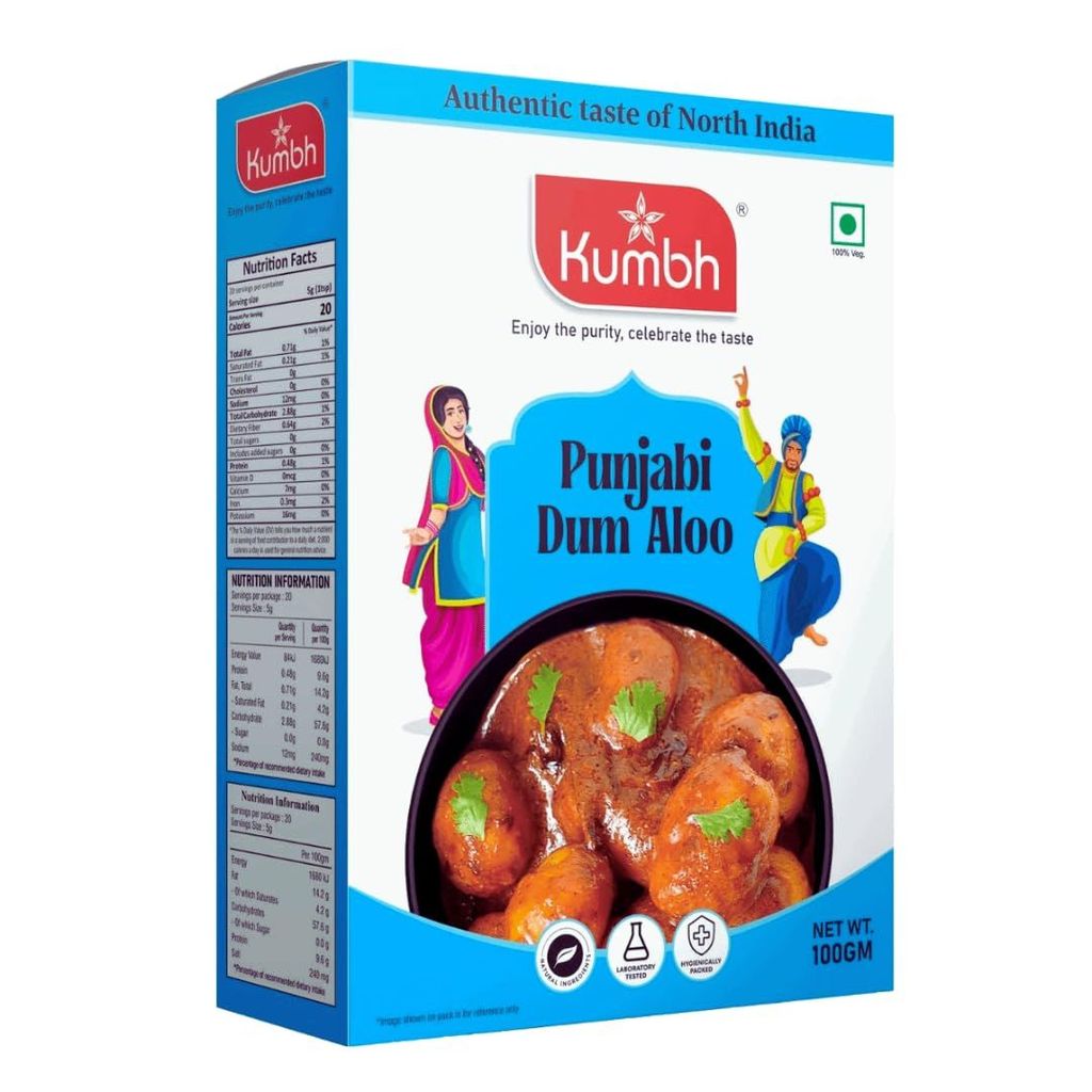 Kumbh Punjabi Dum Aloo Masala 100 Gm view 2