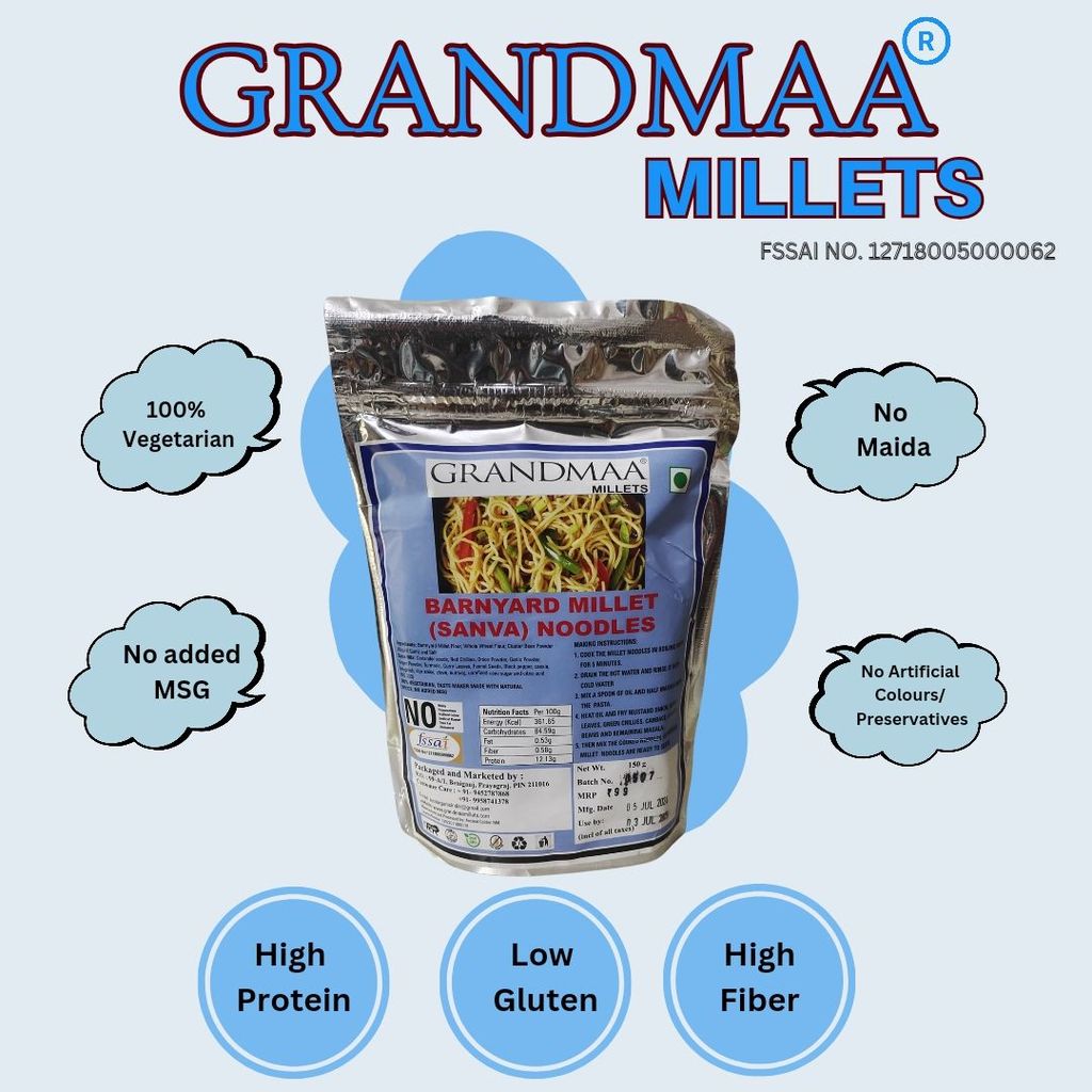 Barnyard Millet Noodles view 2