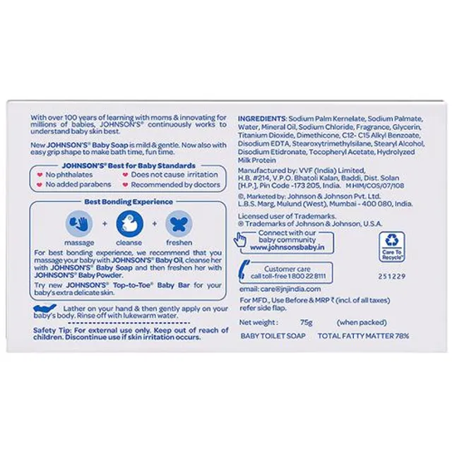 Johnson's Baby Soap 75 Gms view 2