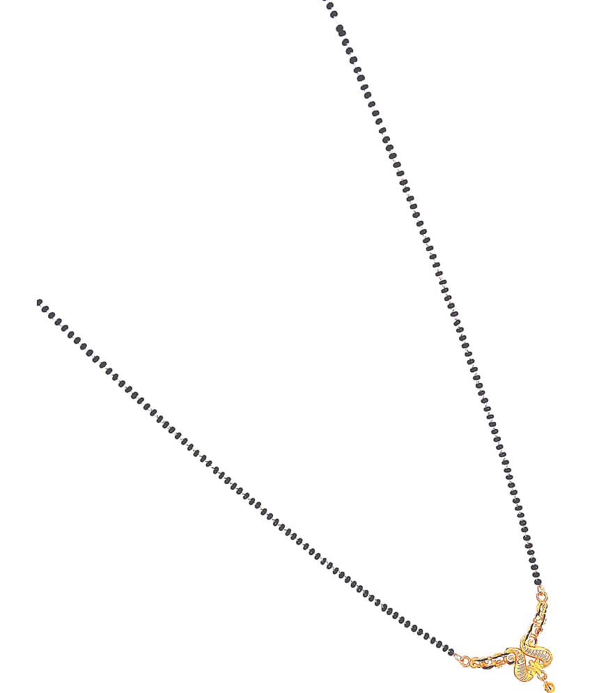 KRIMO Gold Plated Fancy New Mangalsutra For Women-100176 view 2