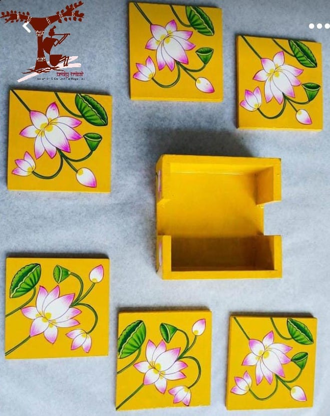 PAINTED COASTER PICHWAI