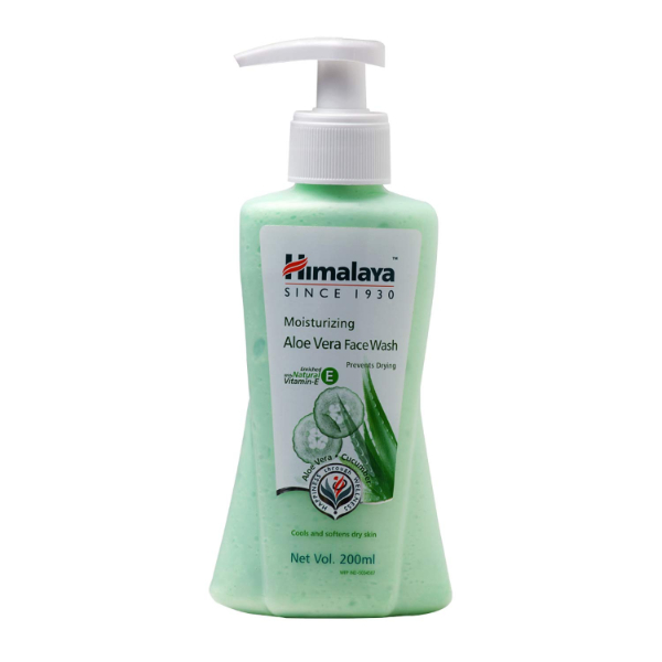 Himalaya Moisturizing Aloe Vera Face Wash 200 Ml view 2