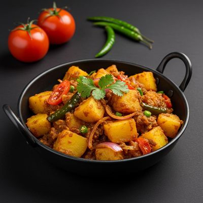 Aloo onion tomato