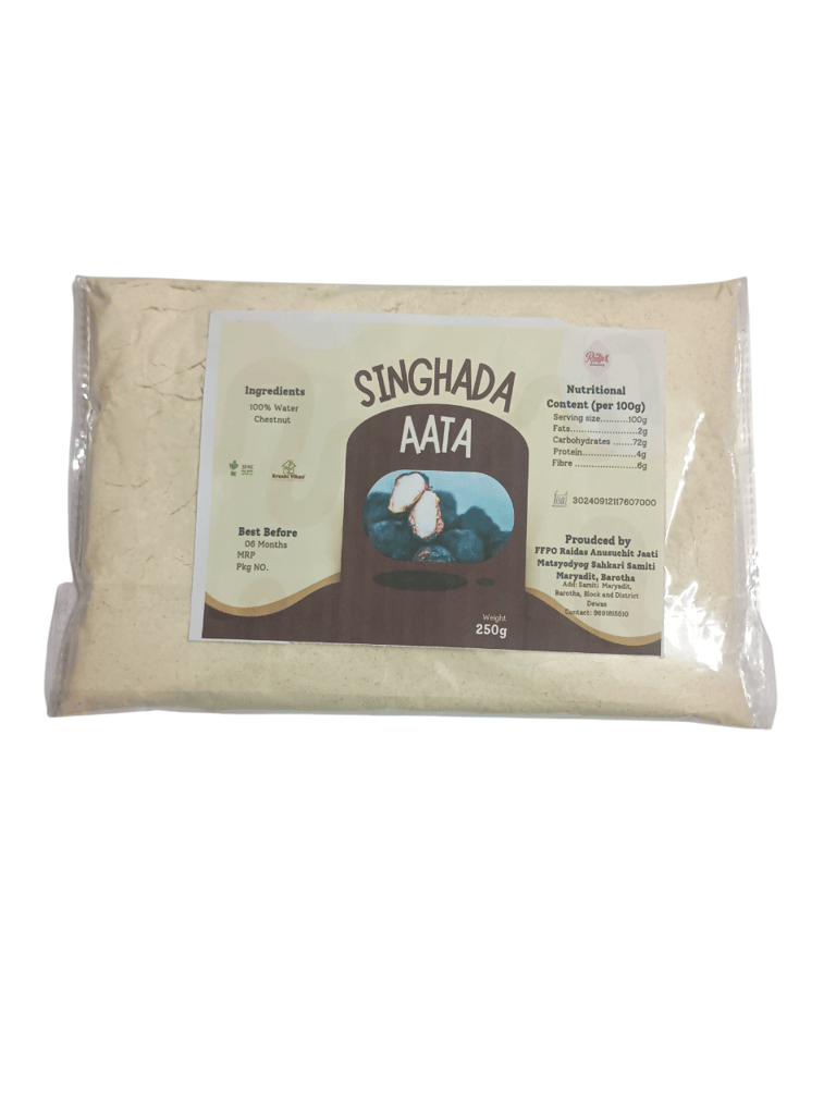 Singhada Atta - 250g | 100% Natural & Organic view 2