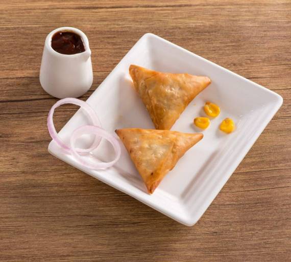 Corn samosa [2 pieces]