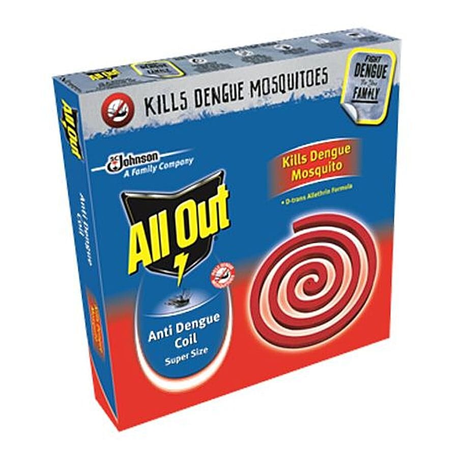 All Out Anti Dengue Coil, 10 Pcs view 2