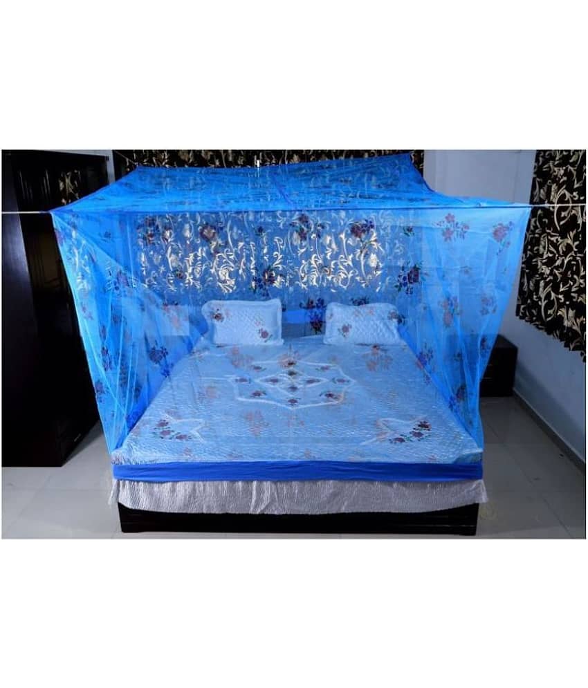 Riddhi Mosquito Net, Machardani Double Green Floral Mosquito Net, Machardani view 2