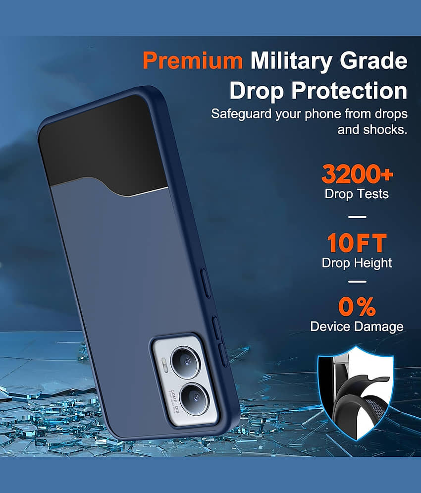 BIG WINGS Shock Proof Case Compatible For Polycarbonate Moto Edge 50 Fusion 5G ( Pack of 1 ) view 2