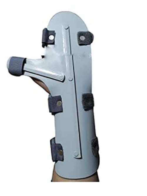 Linefaily Cock Up Splint With Thumb Palm & Elbow Support, Hand Support Hand Splints Malleable Are foam Padded For Patient comfort, Universal Size Multicolor view 2