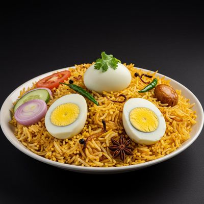 Egg Biryani (Non-Veg Rice)