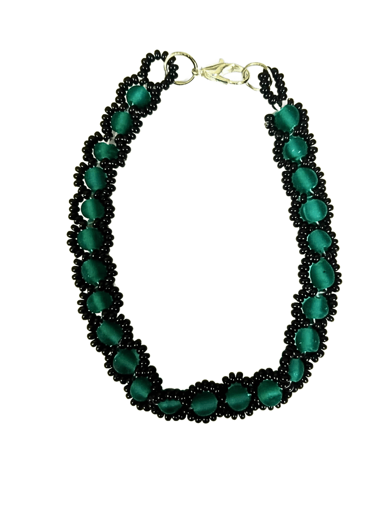 Glass & Seed Beads Bracelet-(BL-14) view 2