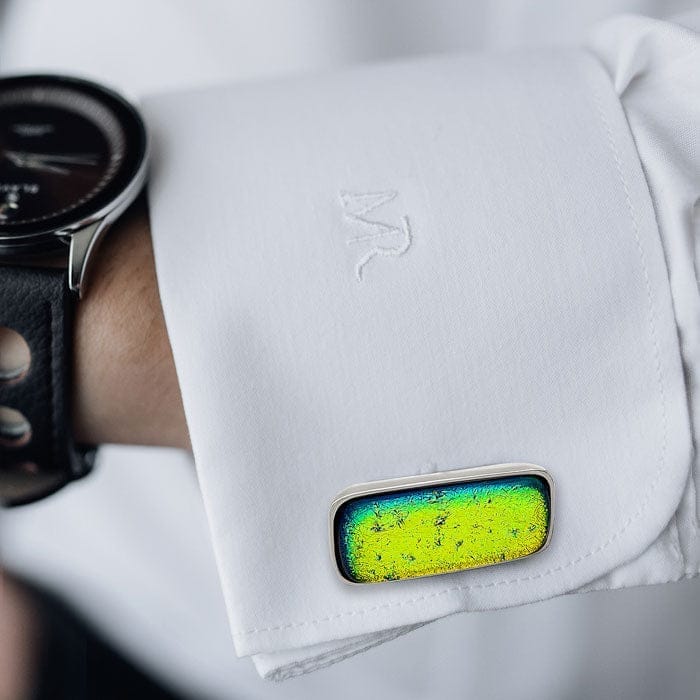 Silver Arora Limited Edition Cufflinks view 2