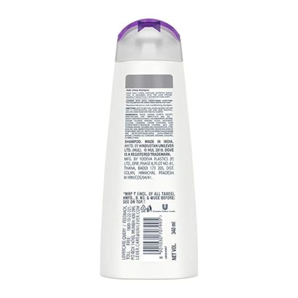 Dove Daily Shine Shampoo 340 Ml view 2