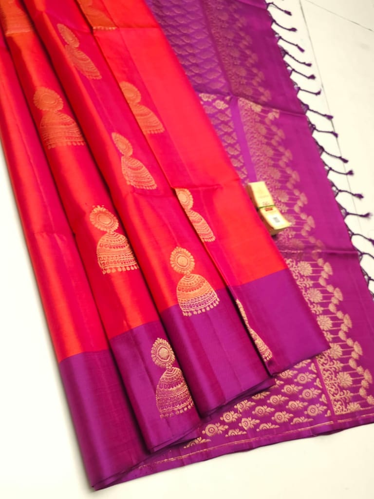 Kanchipuram soft silk saree