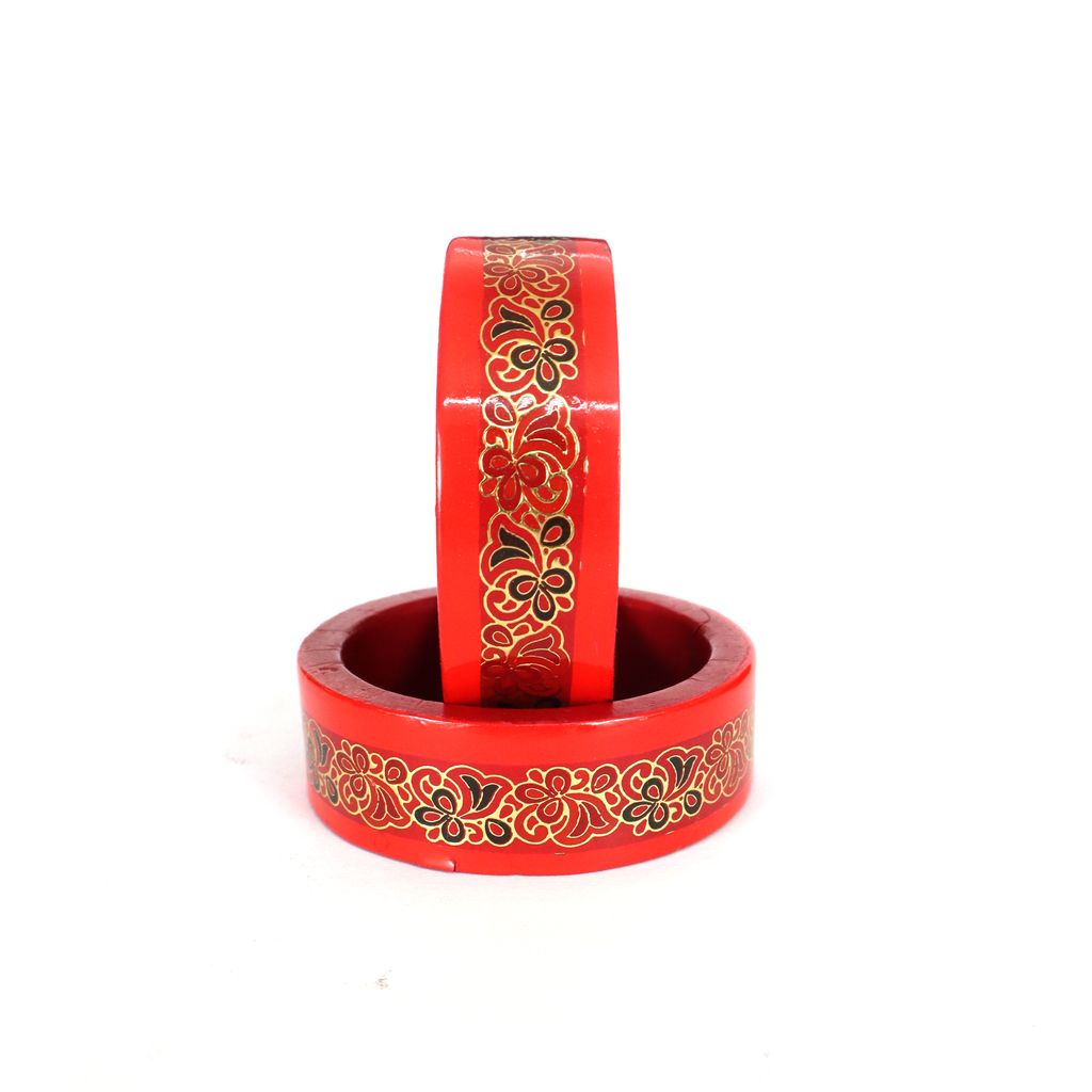 FHS Traditional Handmade Flowers Design Peach Colour view 2