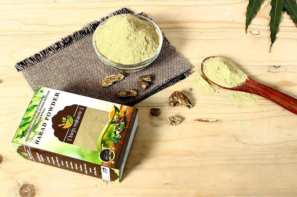 BrijBooti Badi Harad Powder - Yellow Terminalia Chebula Powder view 2