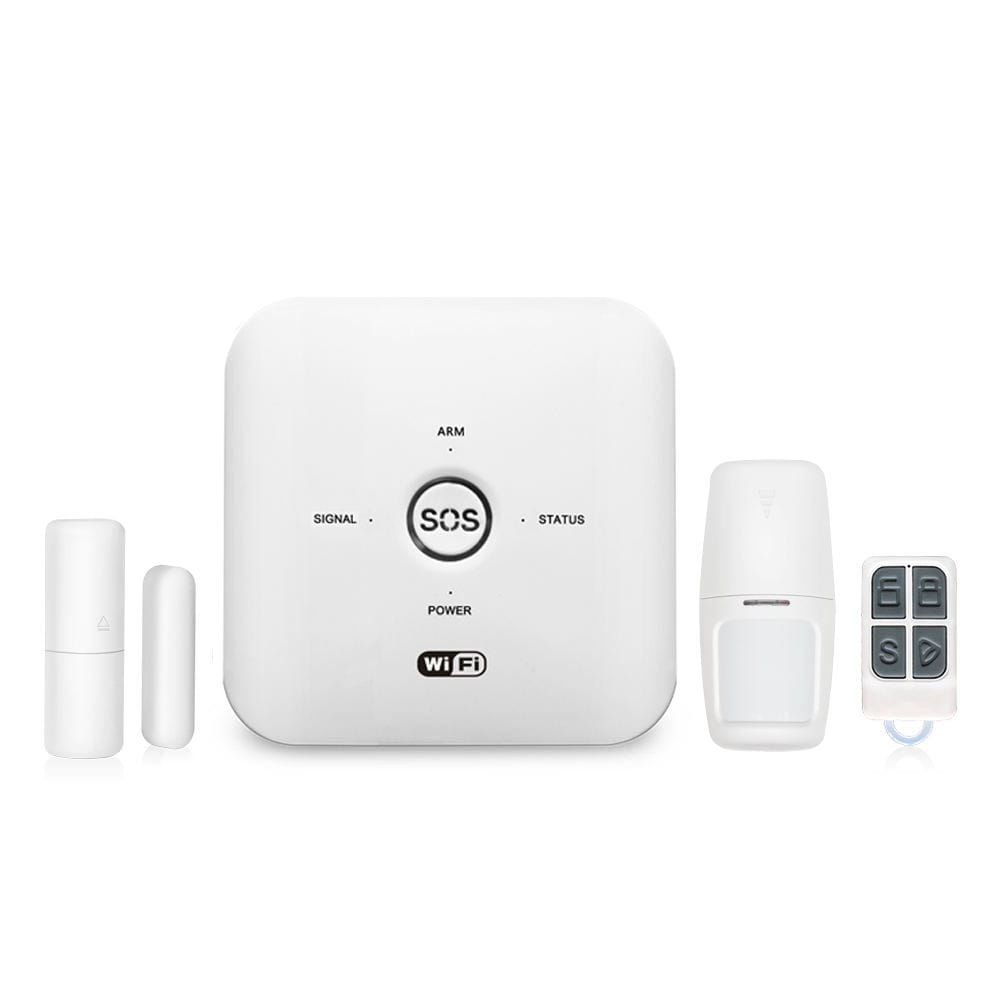 AUSHA Smart Door & Motion Alarm Security Kit | App Control, PIR Sensor, 85dB Siren view 2