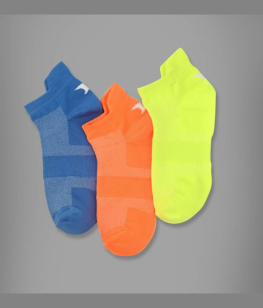 Brucella Blended Men's Self Design Multicolor Ankle Length Socks ( Pack of 3 ) view 2