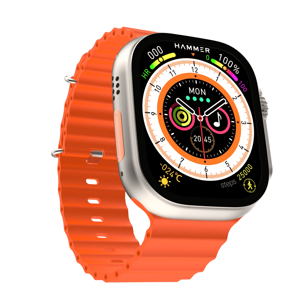 Hammer Ace Ultra Bluetooth Calling smartwatch With largest 1.96 inches Always on Display view 2