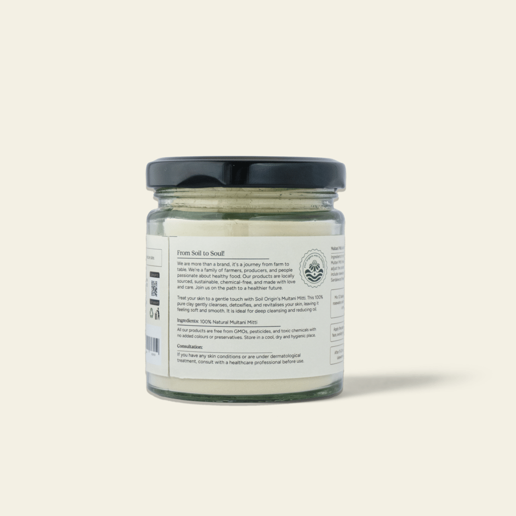 Multani Mitti Powder (Earth Fuller) - 100 Gm (pack of 2) view 2