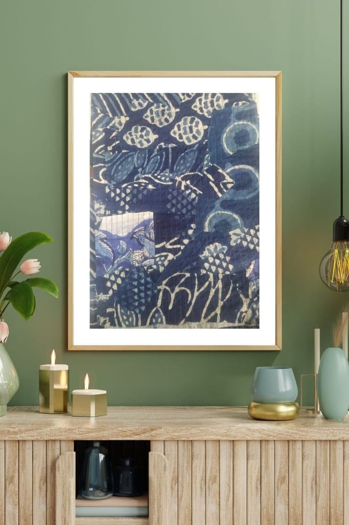 Kalamkari Patchwork Wall Decor view 2