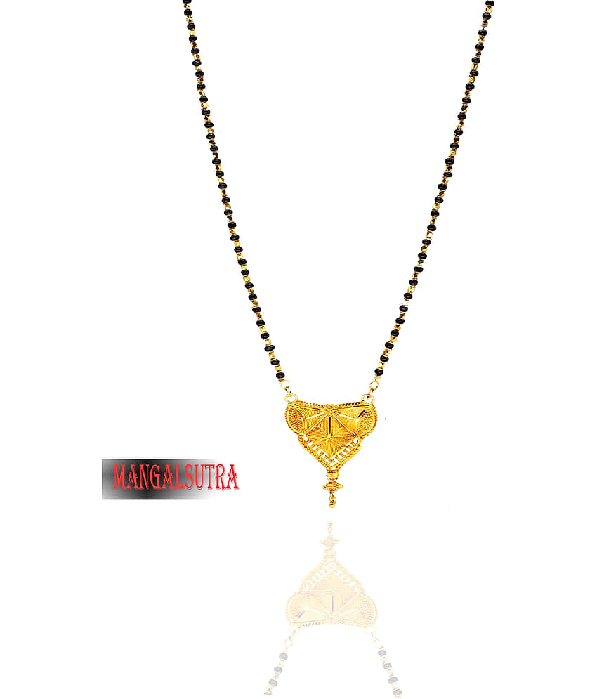 KRIMO - Golden Mangalsutra ( Pack of 1 ) view 2