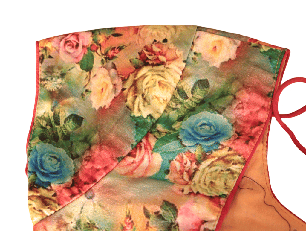Buy Online Multicolor Floral Print Stitched Blouse For Women At Best Price In India view 2