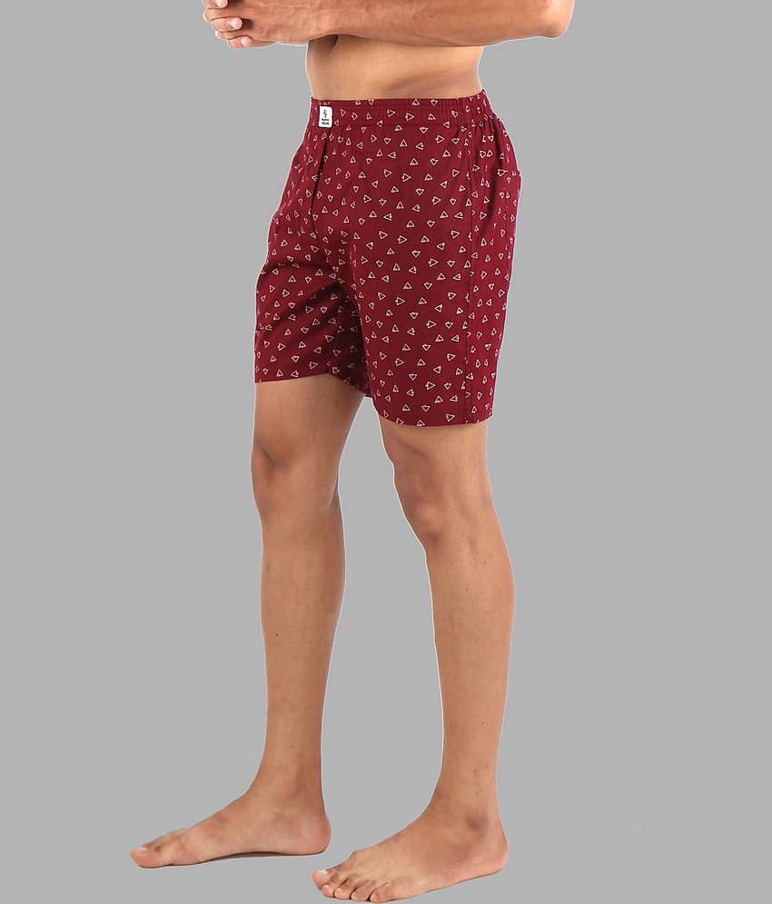 Supersquad Pack of 4 Cotton Boxers For Men's ( Assorted 10 ) view 2