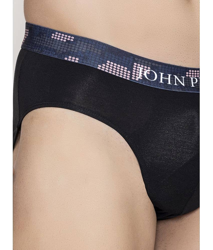 John Players Black John Players Briefs Cotton Men's Briefs ( Pack of 1 ) view 2