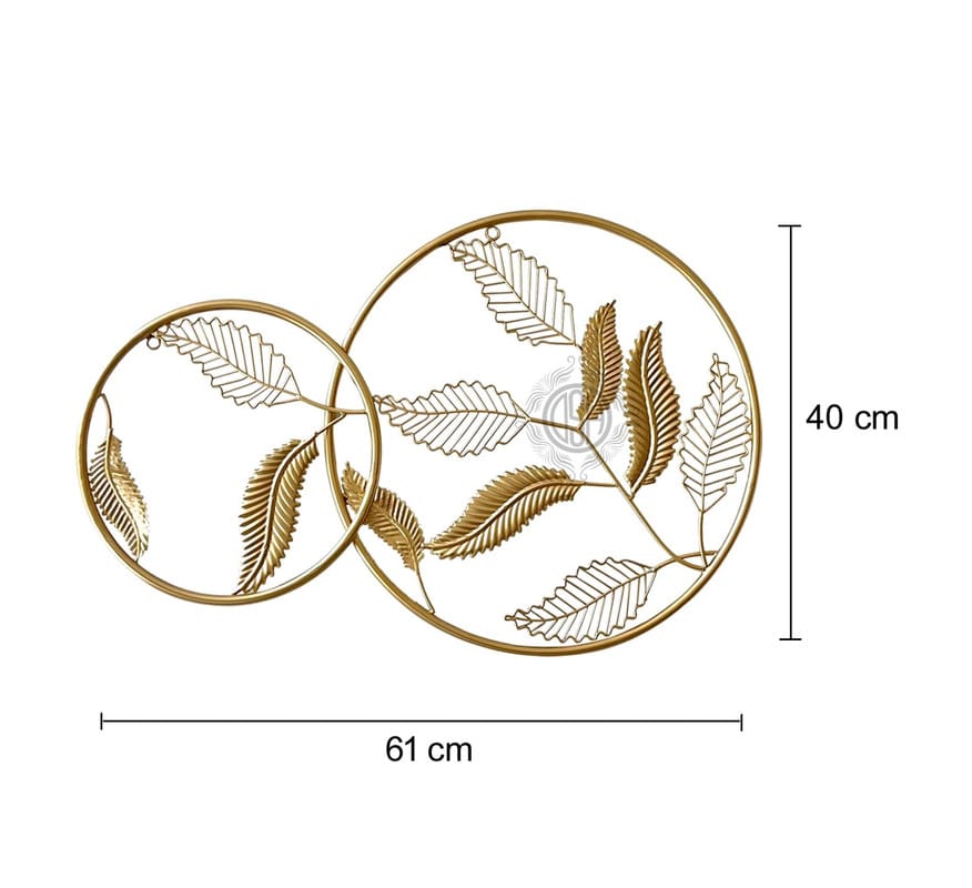 Metal Handcrafted Wall Hanging Wall Decor (24X16 Inch) Wall Art For Home Decoration. (iWART-24-white) view 2