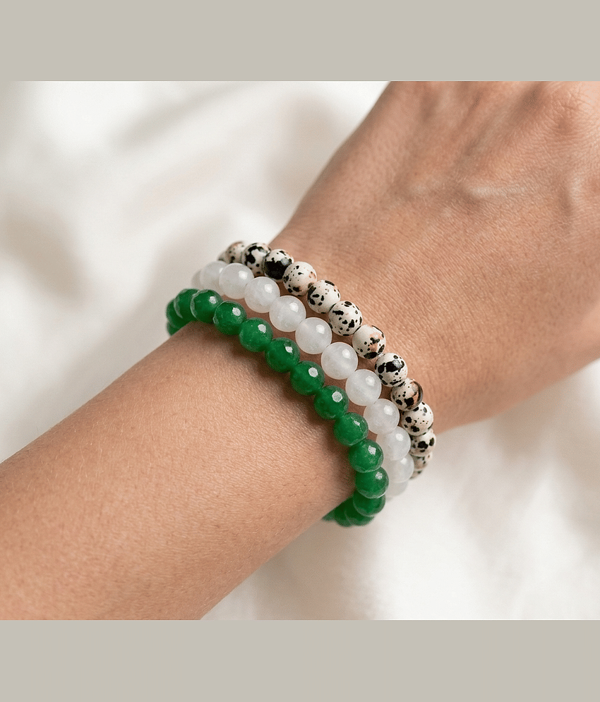 DAIVYA WELLNESS Multicolor Bracelet ( Pack of 3 ) view 2