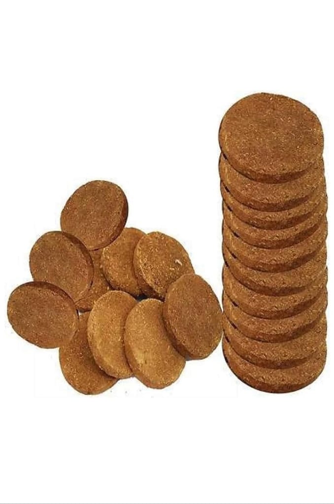 Cow dung Cake for Holi Puja (Pack of 24 uple) | Holika Dahan/badkulla/badkula/badkulaya | Natural Gobar ke Cake | Kande for navratri havan | Havan ke uple view 2
