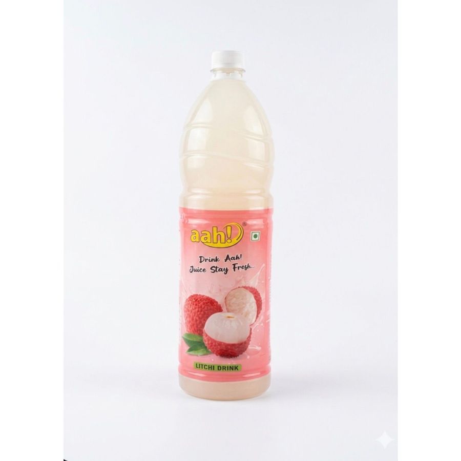 aah! Lychee Drink - 1.7 L - One plastic bottle