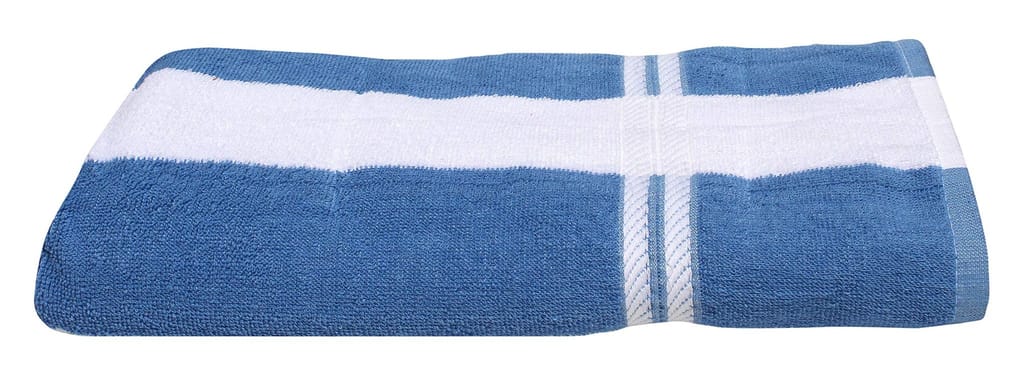 Mandhania Large Beach & Pool Towel - 35"x70", Hotel Quality-Luxuriously Soft, Absorbent & Plush Towel Pack of 1 Sky Blue view 2