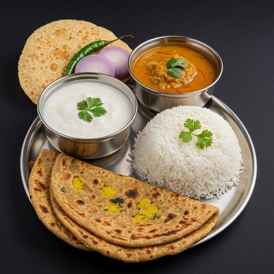 Aloo Paratha Meal