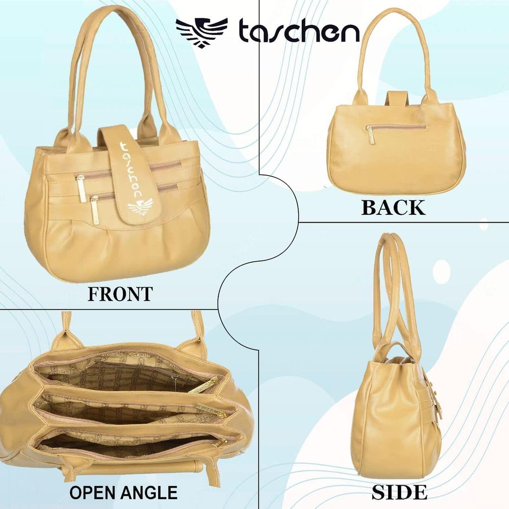 TASCHEN shoulder bag/large 3 compartment handbag view 2