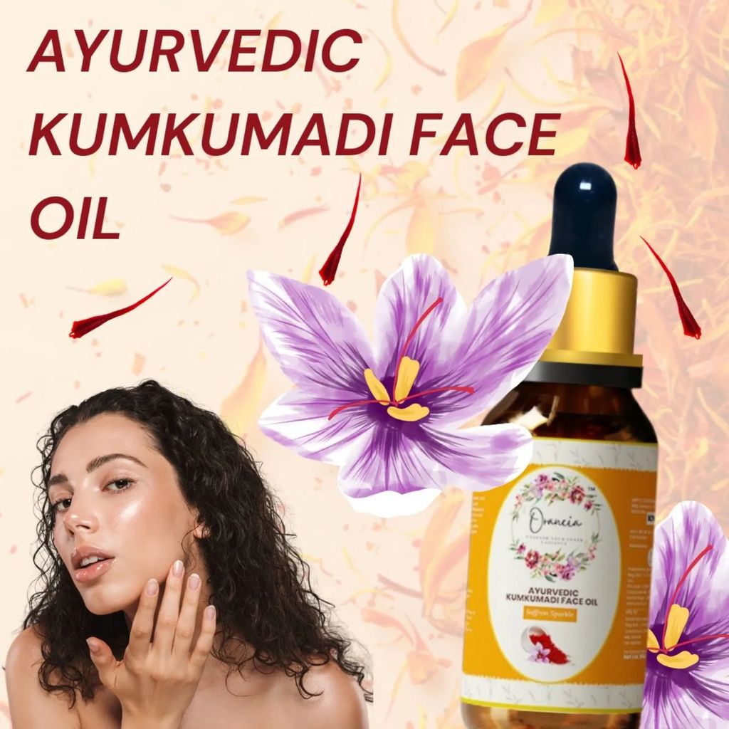 Saffron Sparkle Ayurvedic Kumkumadi Face Oil | 30 ML | Secret to luminous, even-toned, and youthful skin | All Skin Types | The secret to timeless beauty view 2