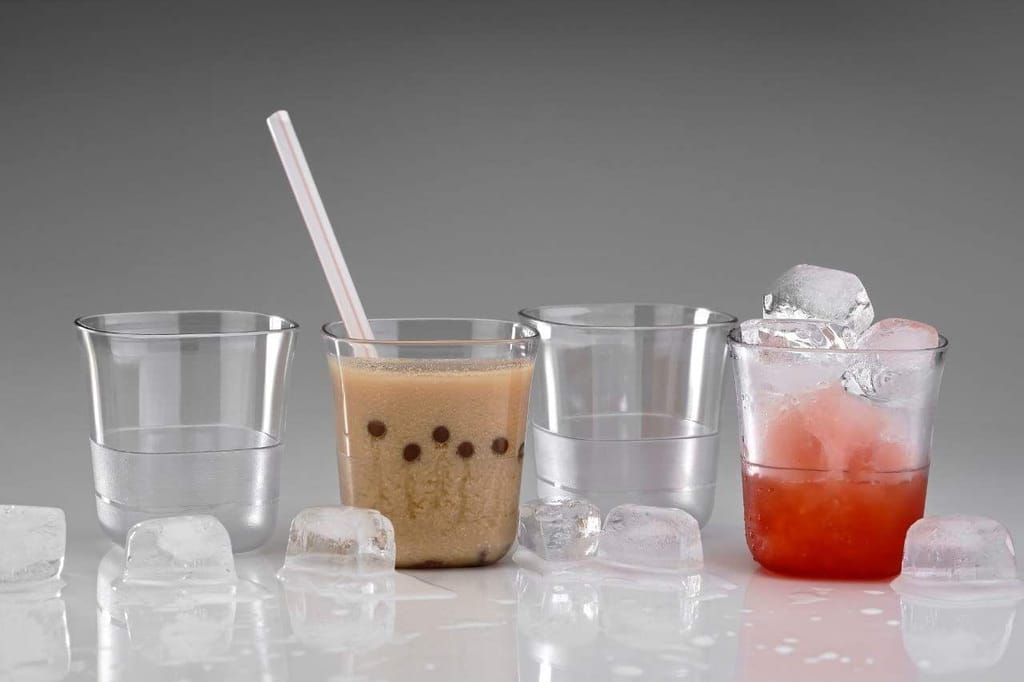 HAPPI Unbreakable Water and Juice Drinking Glass Platinum Glass/Juice Glass/Beer Glass/Wine Plastic PET Transparent Stylish Set, 6 Pieces, Sharbat Glass 250 Ml - Set of 6 view 2