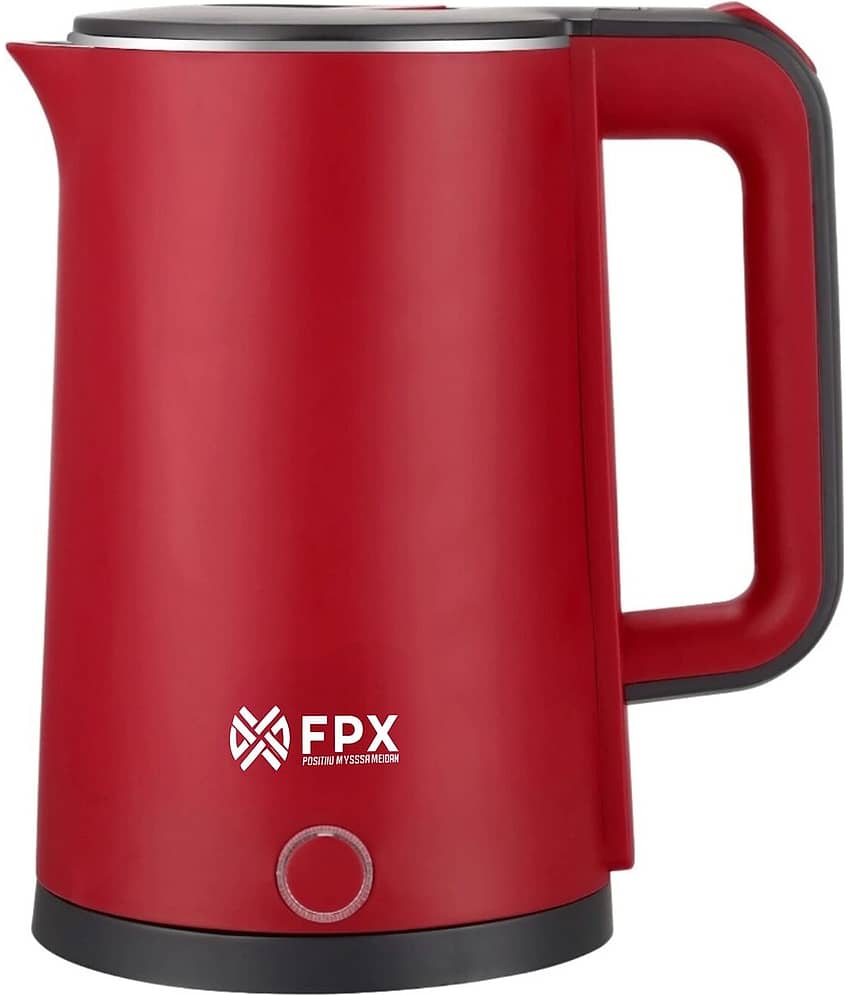 FOX PROX Red 1.8 litres Metal Multifunctional Kettle