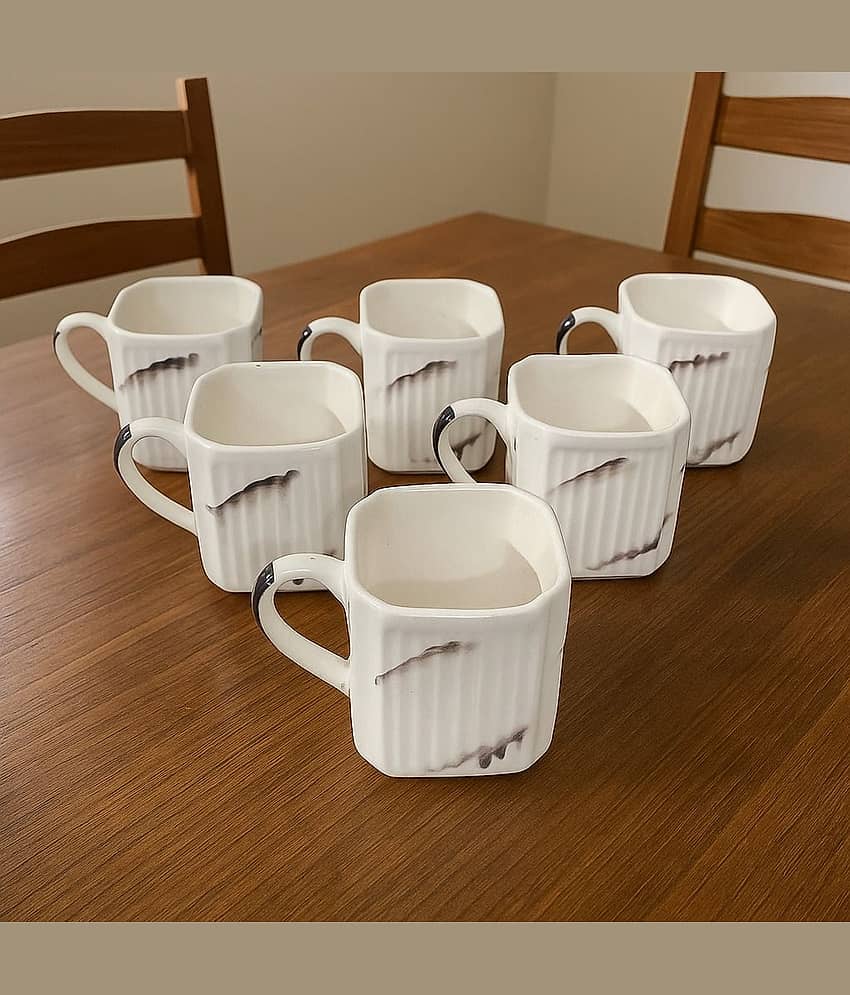 Love Unlimited Solid Bone China Tea Cup 150 ml ( Pack of 6 ) view 2