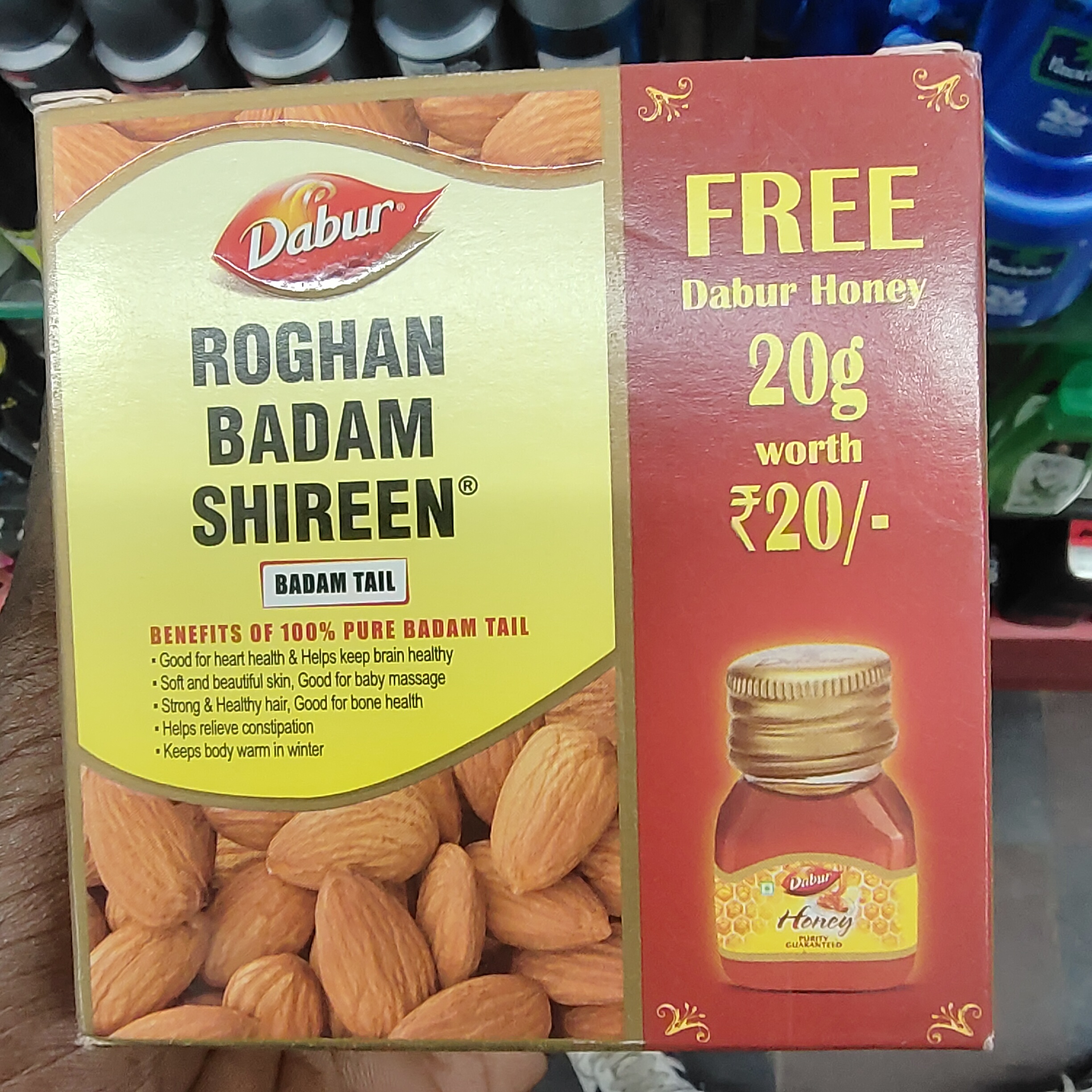 Dabur badam Shireen badam tail