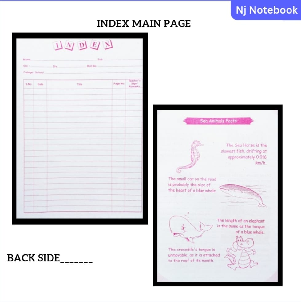 Nj notebook school college for books pack 6 view 2