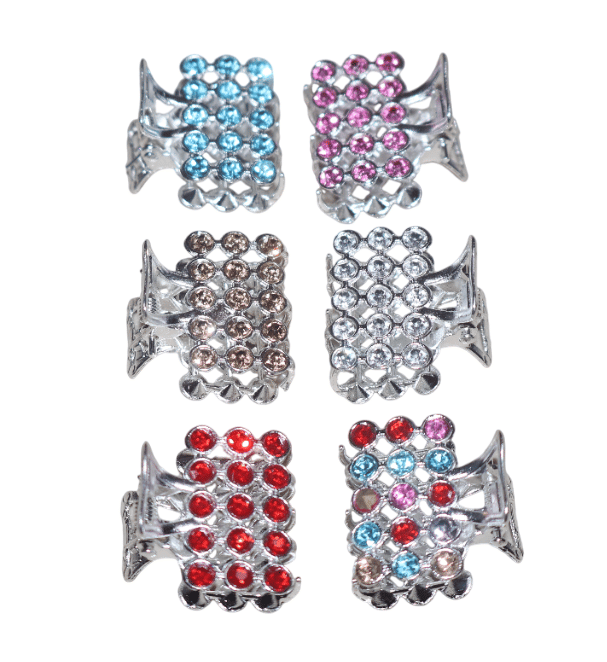 Rhinestone Hair Claw Clips - Sparkling Hair Accessories view 2