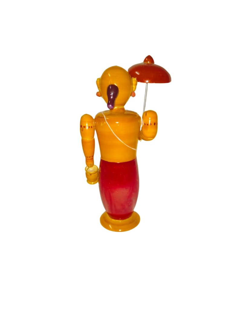 Etikoppaka Handicrafts Wooden Vamana Avatar view 2