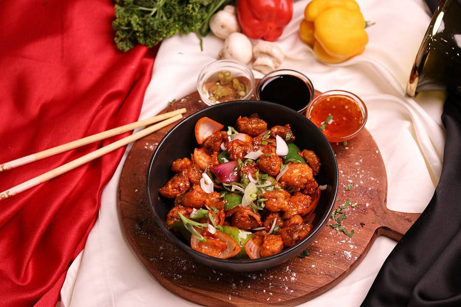 Chilli mushroom