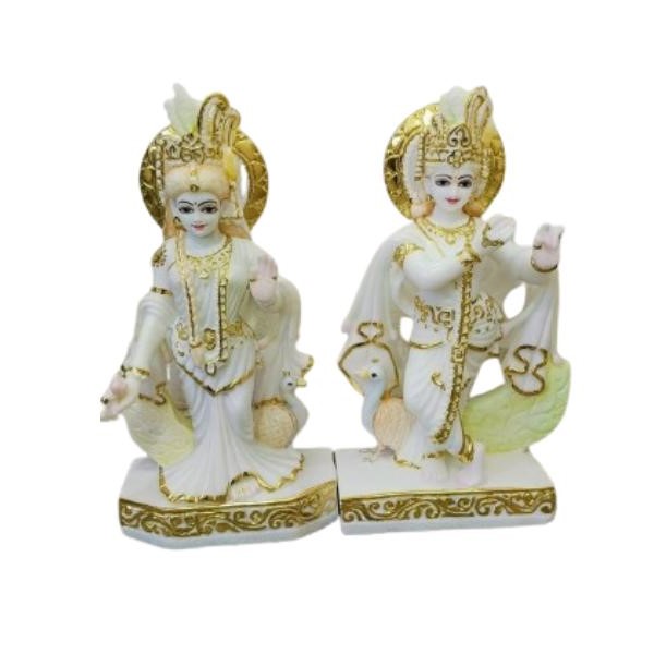 Radha Krishna Vintom Stone 18 Inches view 2