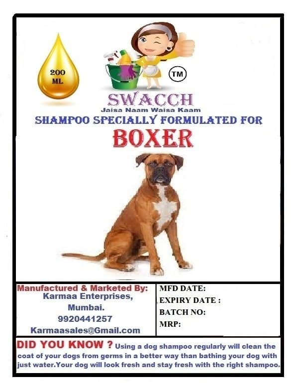 SWACCH Premium Shampoo for Boxer (200ML) (Combo Pack of 2) Jasmine & Rose view 2