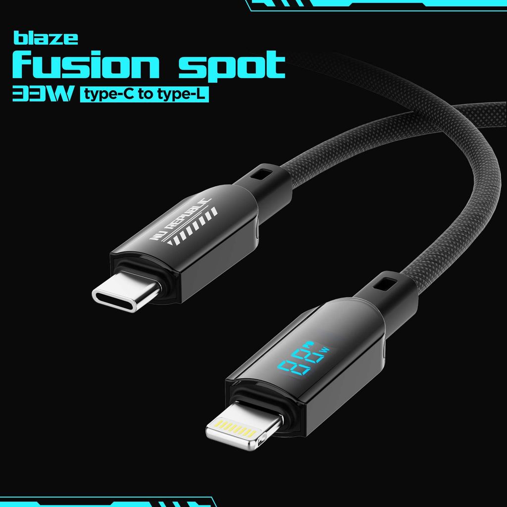 Blaze Fusion Spot LED Display Cable (Type-C to Type-L) view 2