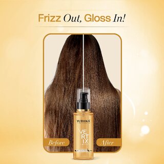 Yuthika Professional Vertix Revitalize Hair Serum With Linseed Argan Oil 100ml view 2