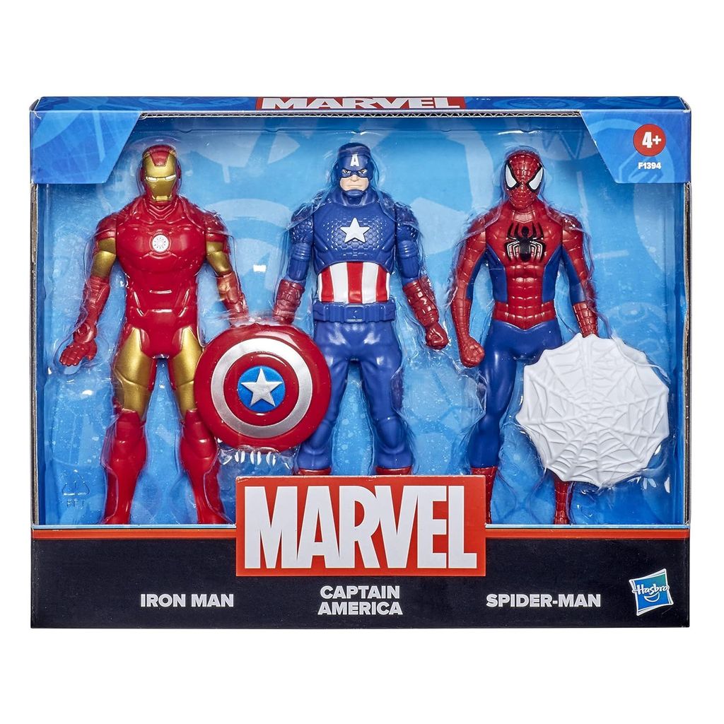 Marvel Action Figure Toys 6-Inch (Pack of 3) view 2